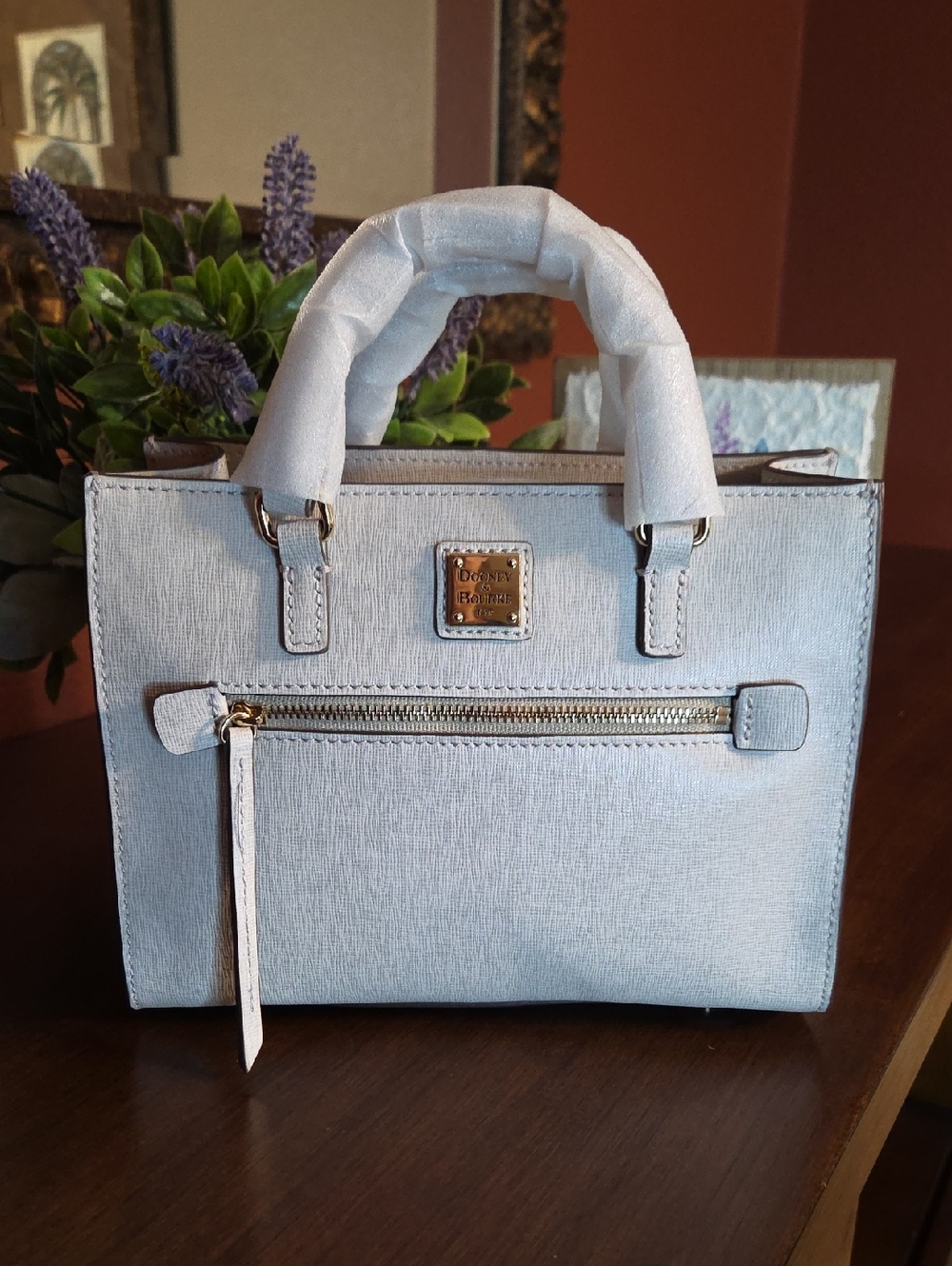 Dooney & Bourke Mini Zip Janine Satchel NWT